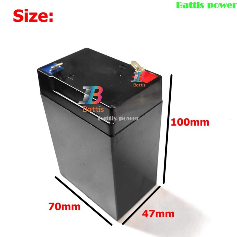 Lithium 6V 4.5AH Storage Batteries li-ion 4AH 5AH 6Ah 7ah 8Ah 9ah not Lead Acid for Children Electric Car Electronic led Lights