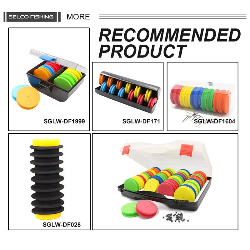 Bobines de pêche et gréement, 24 pièces, en mousse, éponge, Combo pour chef de ligne, organisateur, accessoires de rangement