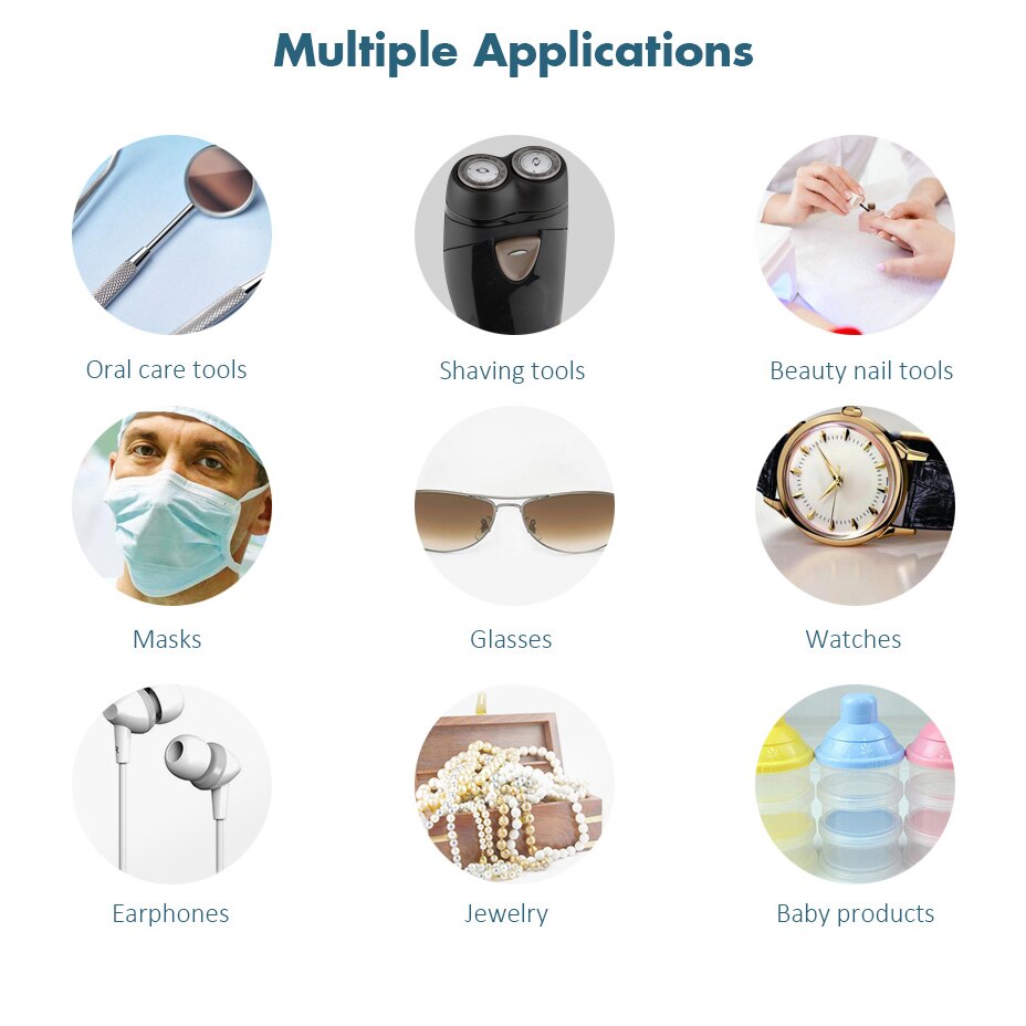5v multifunksjonell uv sterilisator maskin for masker telefon smykker tannbørste undertøy husholdning aromaterapi sterilisator