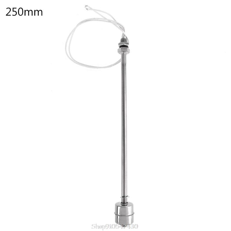 Stainless Steel Ball Float Switch Tank Liquid Water Level Sensor Float Switch Tank Pool Flow Sensors D15: 9FF100990-250
