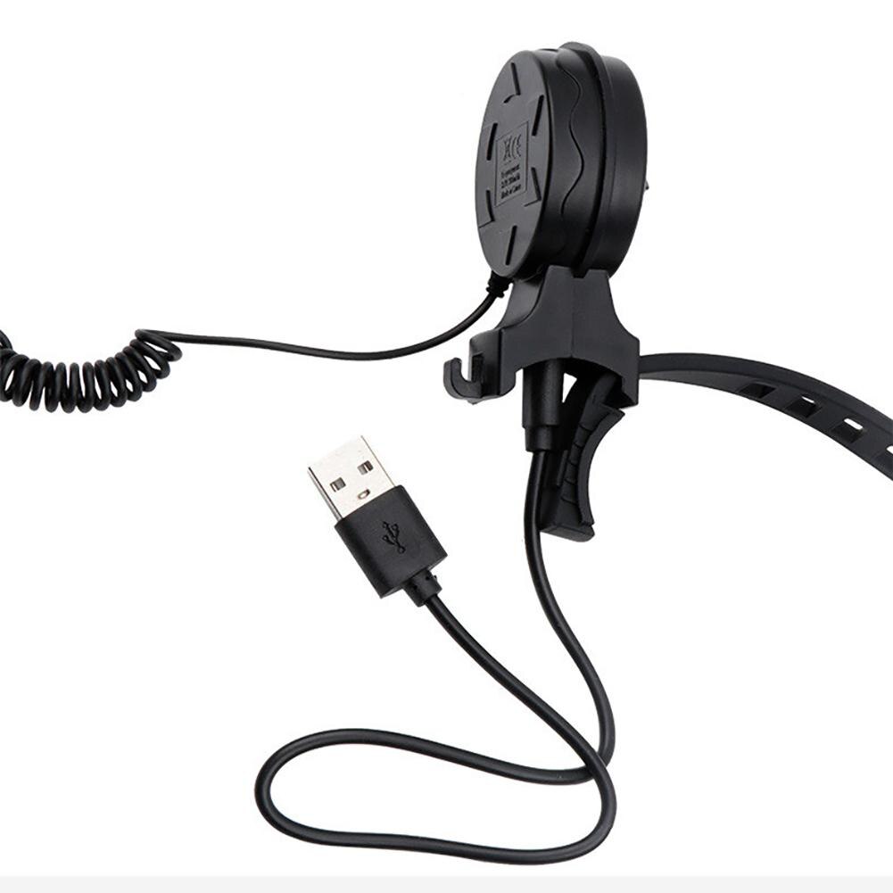 Yfashion-timbre de bicicleta eléctrico MEROCA, timbre de bicicleta bocina recargable vía Usb