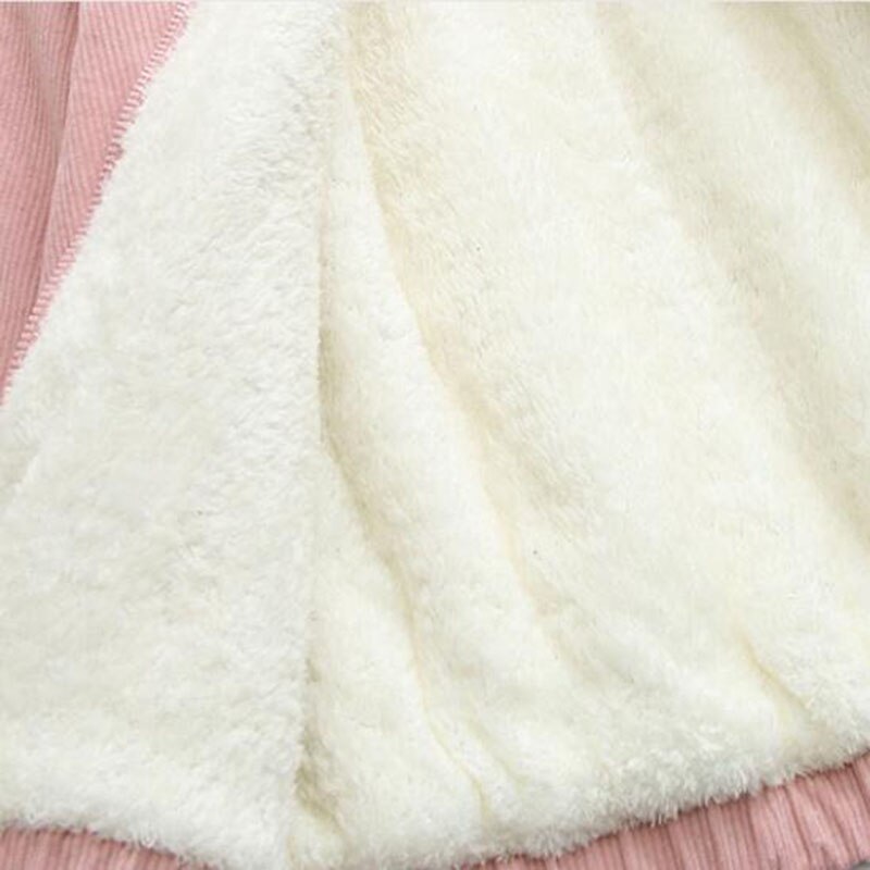 Vrouwen Katoenen Jas Winter Jas Dames Corduroy Katoen Bovenkleding Winter Plus Fluwelen Dikke Warme Jassen Rits Overjas A1419