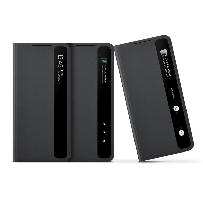 etui z klapką robić Samsung S21 ultra lustro sprytny pogląd galaktyka S21 / S21 plus /5G etui doprowadziło na telefon S-pogląd EF-ZG998