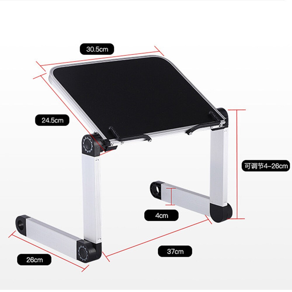 Foldable Portable Adjustable Angle Metal Book Stand Holder Reading Document