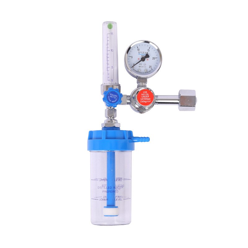 Zuurstof Inhalator Absorber Flow Meter Manometer Zuurstof Gas Drukregelaar Reduceerventiel Regulator
