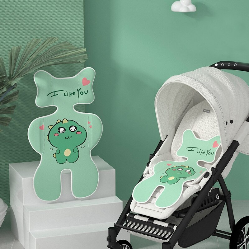 Baby Sommer Kinderwagen matt Atmungs Kinderwagen Kühlung Pad Kleinkind Kinderwagen Zubehör Eis Seide Sitz Pad Kleinkind Warenkorb Matratze