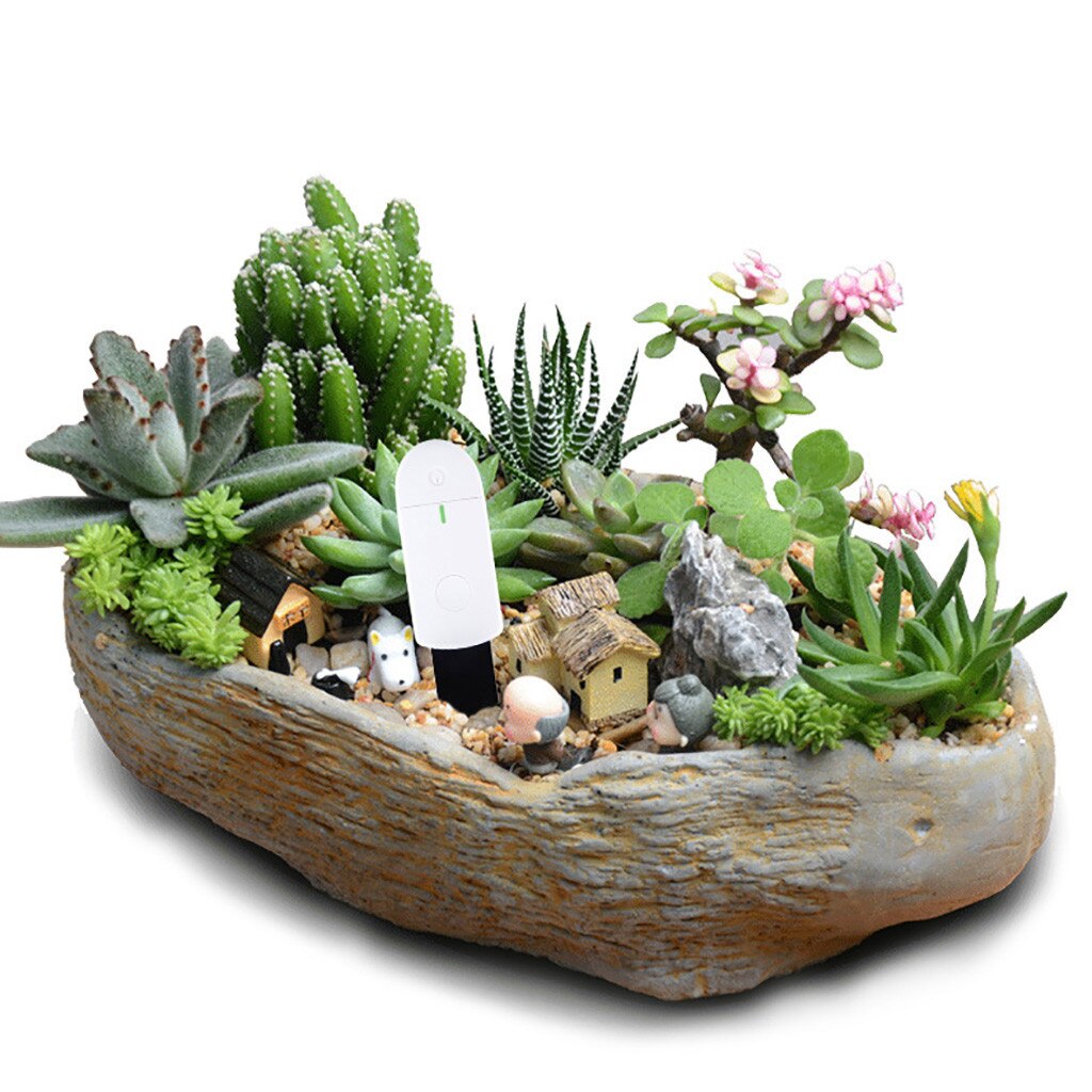 Intelligente di Acqua Del Suolo Misuratore di Umidità Acidità di Umidità Luce Del Sole di Prova di Luce Giardino Piante Fiori Umido Tester Strumento di Prova