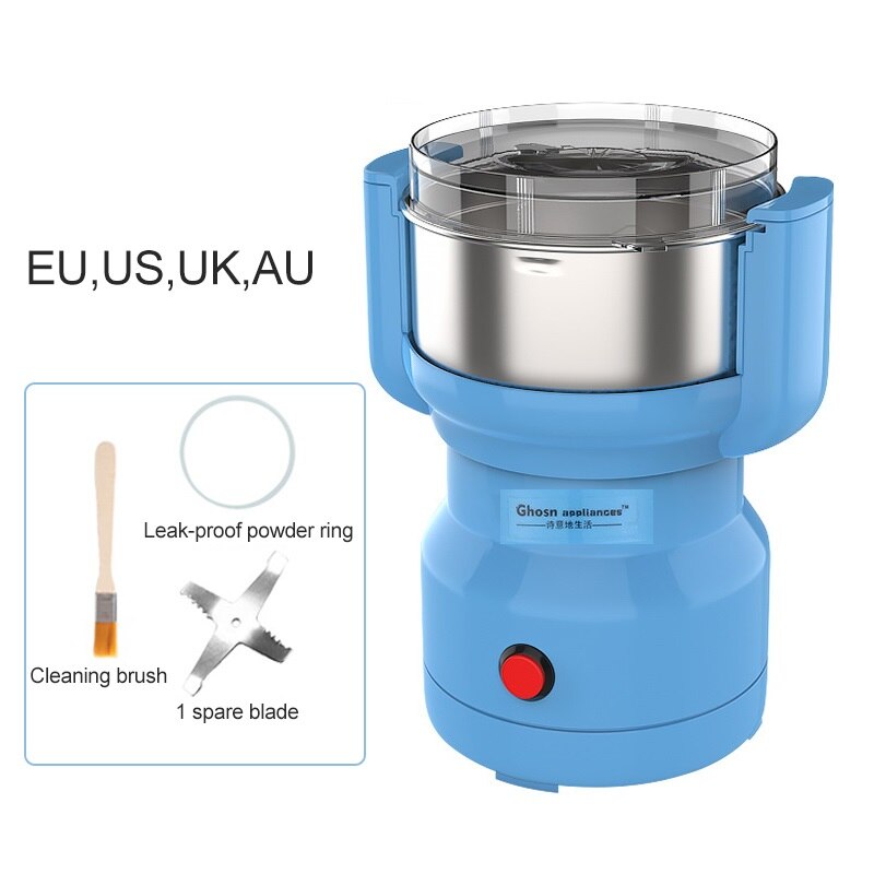 Elektrische Grinder Machine Koffie Frezen Keuken Granen Noten Bonen Kruiden Grain Slijpen Blender Automatische Coffee Grinder Machine: Type 1 / 220v / EU