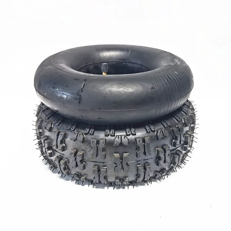 4.10-4 pneu extérieur pneumatique 4.10/3.50-4 chambre à air pour 49cc Mini Quad Dirt Bike Scooter ATV Buggy 4 pouces pneu