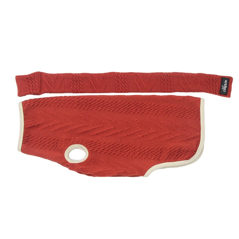 [2021 gorąca sprzedaż] nowy zimowy kot sweter świąteczny i wiosenny festiwal świąteczne ubranka dla kotów ciepłe noworoczne ubrania zimowe: czerwony / S