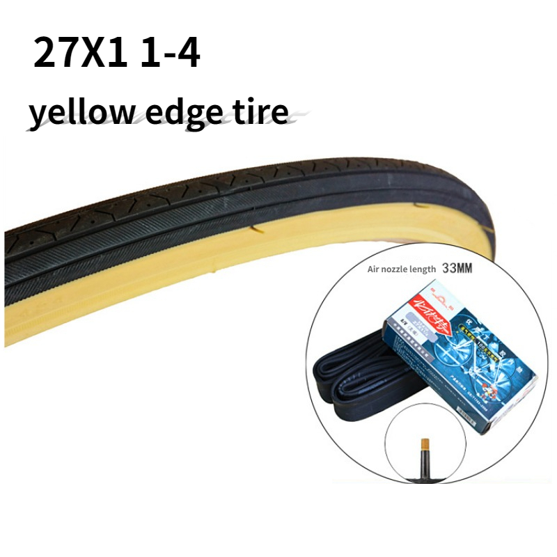 27 inch road bike 27*1 1/4 inner and outer tire 32-630 tire