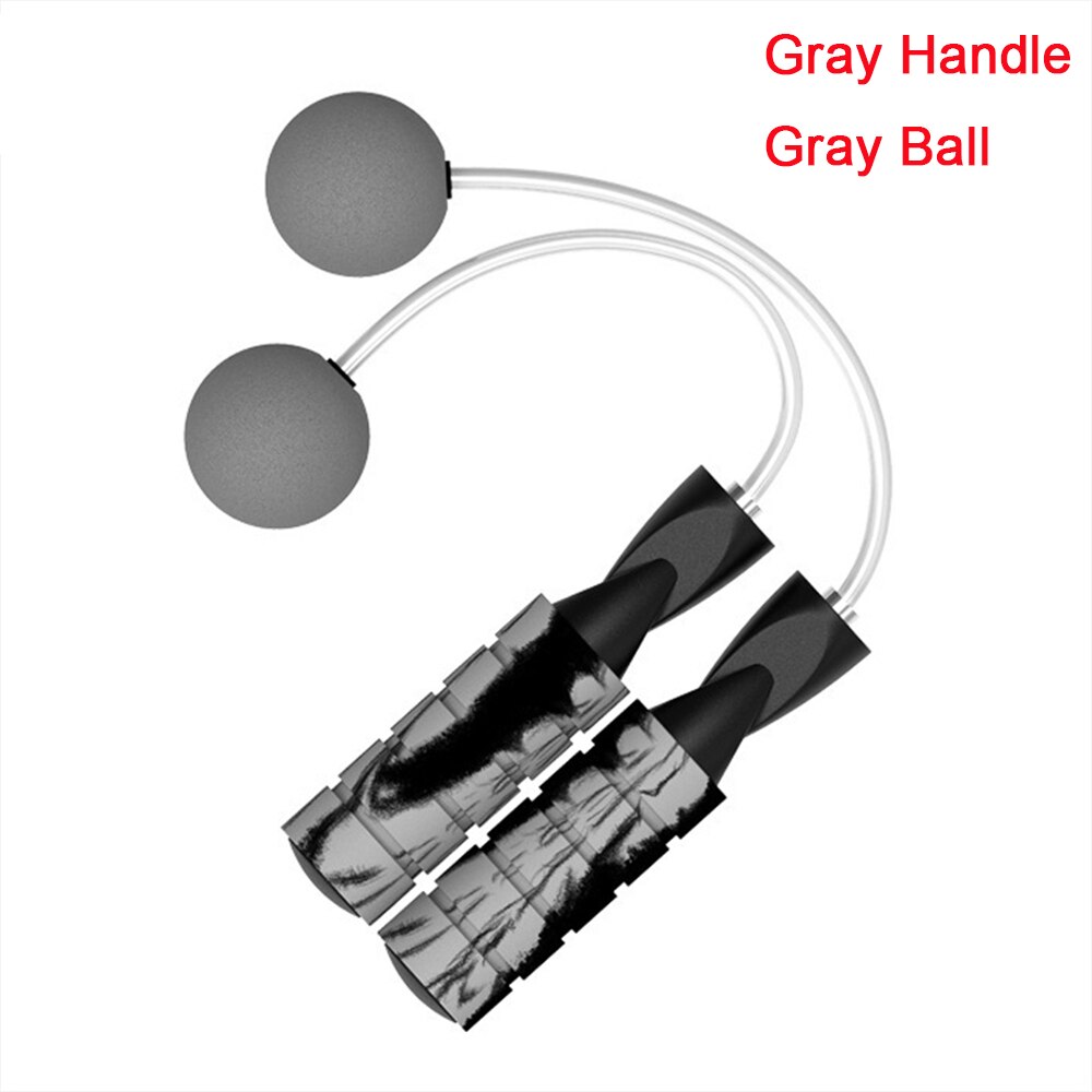 Unisex speed rope verzwaard touwloos springtouw voor double unders oefening bokstraining fitness draadloos springtouw indoor gym: 2