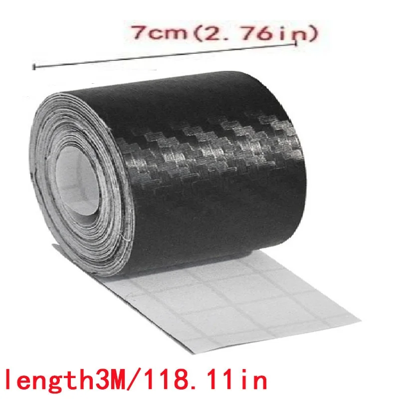 Fita adesiva de fibra de carbono para carro, fita de pano automotiva, à prova d'água, adesivo decorativo, seladores, hardware para casa: CINZA