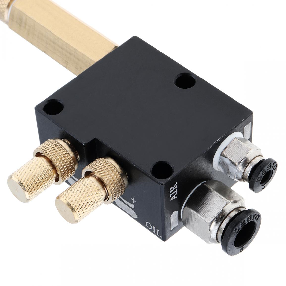 Mist Koelvloeistof Smering Spray Systeem Met 6 Cm Koperen Pijp En Terugslagklep Voor Metalen Snijden Graveren Cooling Machine/cnc Draaibank