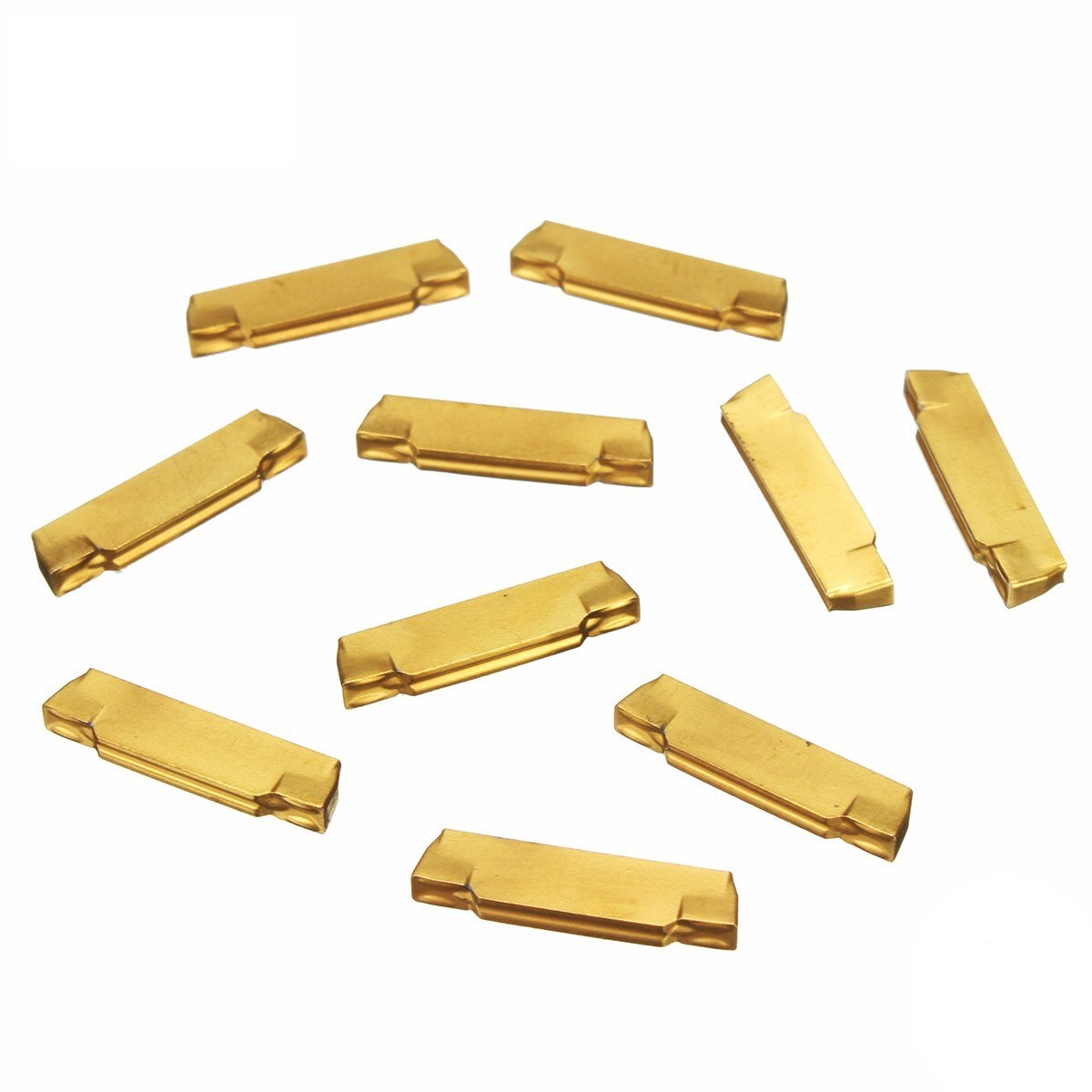 10 Uds MGMN200-G 2mm insertos de carburo para MGEHR/MGIVR herramienta de corte de ranurado herramienta de torneado 16mm x 3mm x 2mm