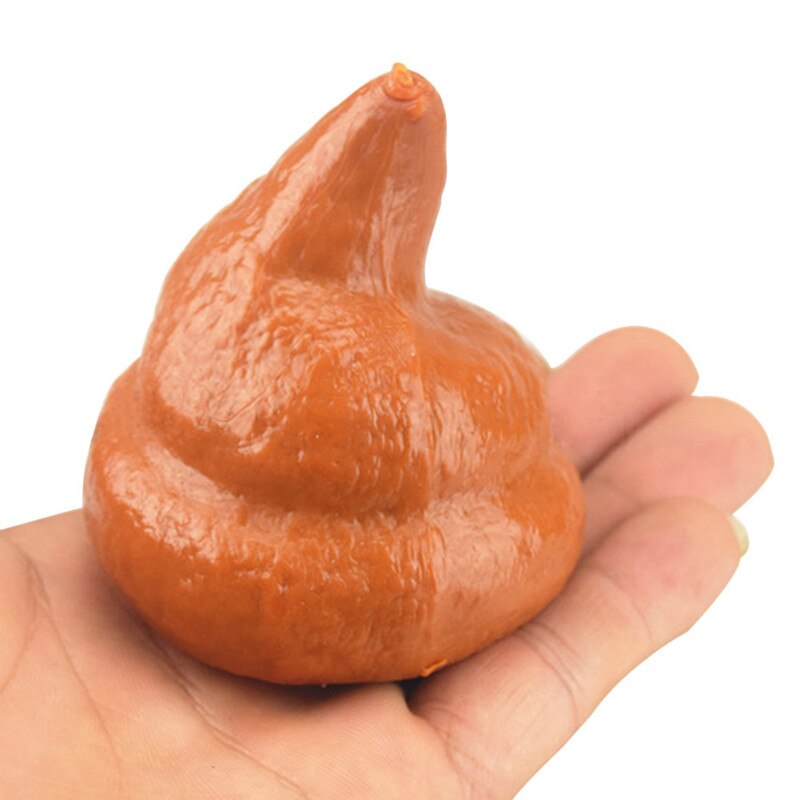 Vendita calda Spaventare maschio Incredibile Turd bavaglio Falso Turd classico Divertente di scherzo gadget Giocattoli Divertenti E scherzi falso Cacca di canna Giocattoli
