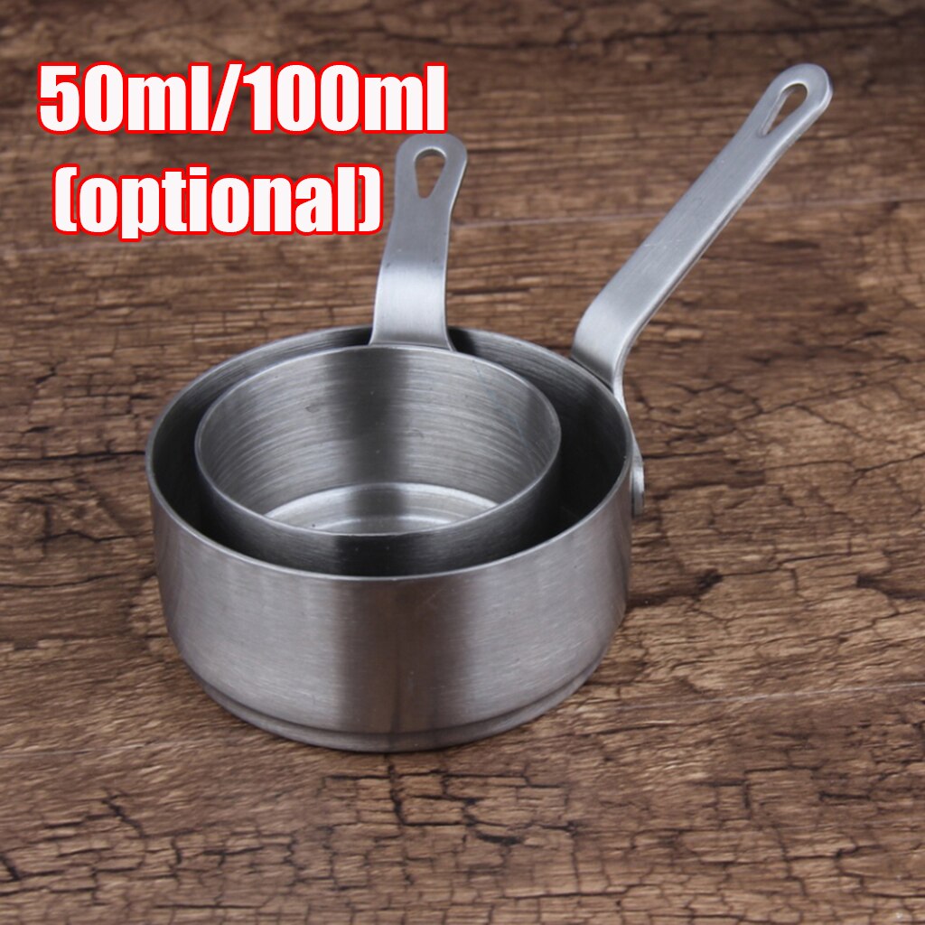 Mini Chocolate Milk Pan Non-Stick Stainless Steel Pans Coffee Warmer Butter Sugar Melting Pot