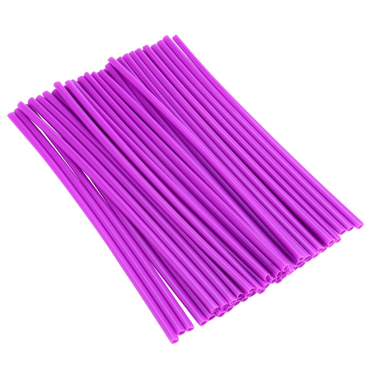 Fundas protectoras para radios de bicicleta, cubiertas decorativas para llanta de rueda de bicicleta de montaña y carretera, 75 Uds.: purple