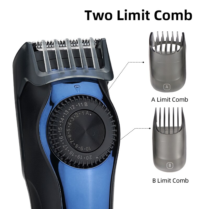 LCD Screen Powerful Hairs Trimmer Cutting Machine Barber Haircut Hair Clipper Rechargeable Hair Clipper Razor