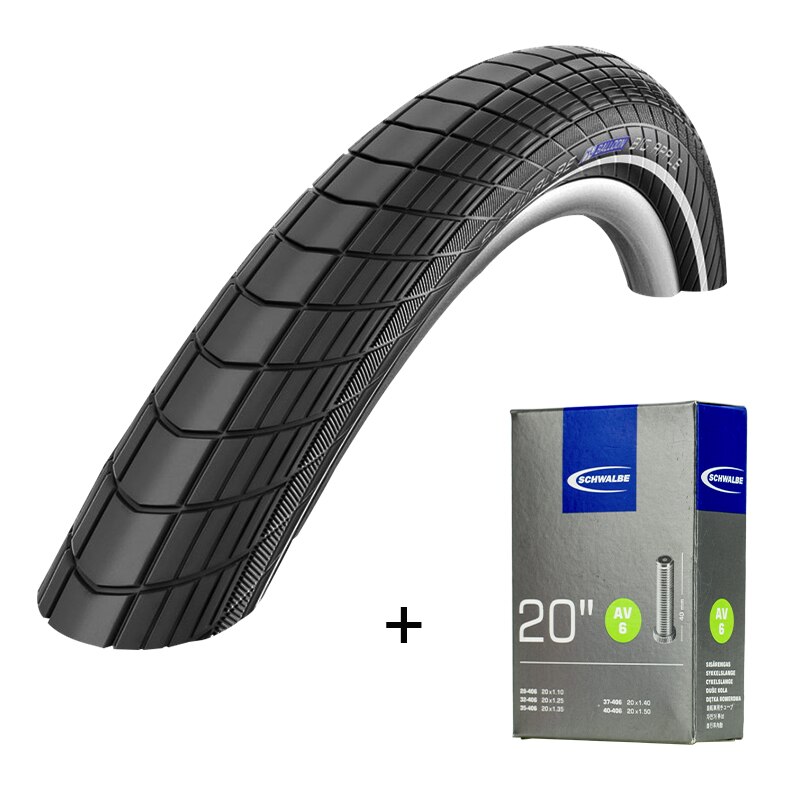 Schwalbe MARATHON RACER 20 inch 20×1.5 Bicycle Tire 40-406 55-85psi Road Bike Tire Outdoor Biking Anti-puncture Bicycle Tire