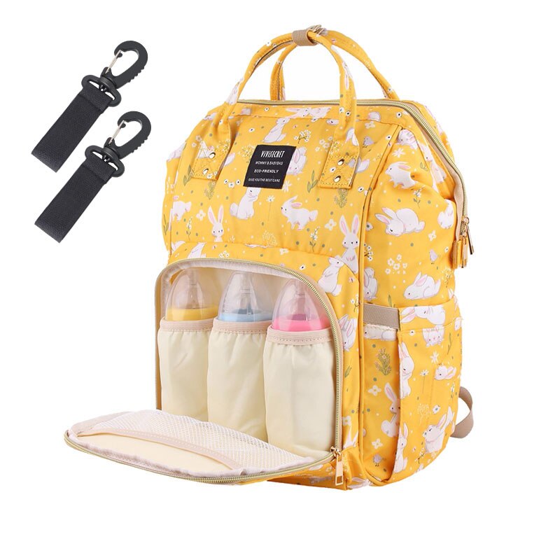 Lequeen Baby Diaper Bag Backpack Baby Organizer Bags for Mom with Hooks Large Stroller Bag for Mommy Baby Changing Mummy Bag: Other