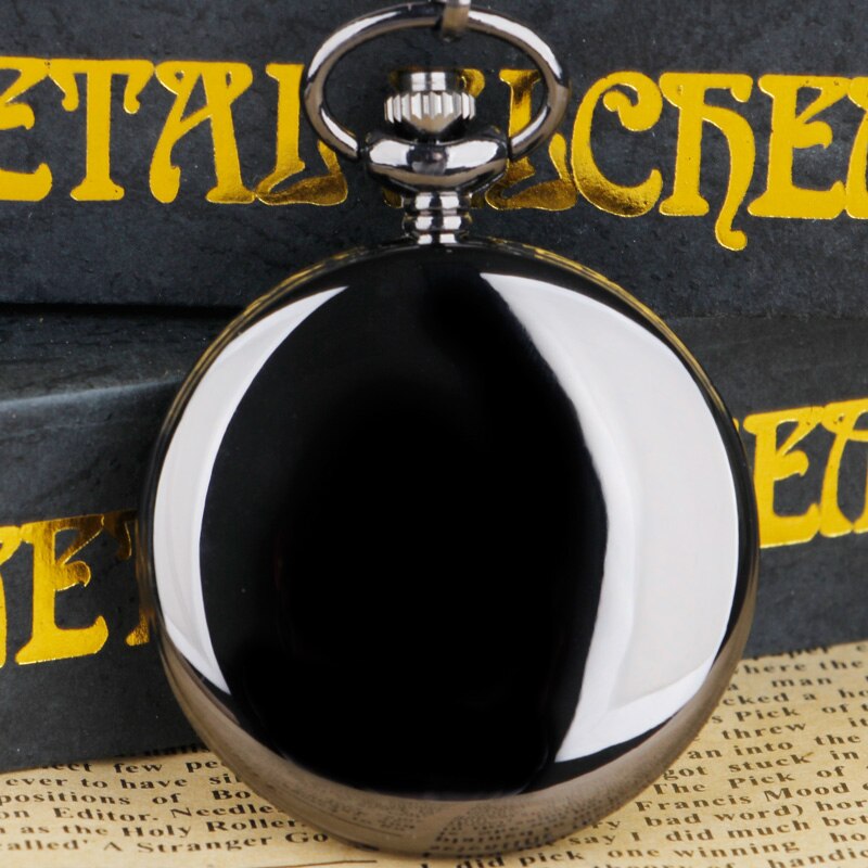 Creatitive Pocket Watch Pattern Steampunk Vintage Quartz Pocket Watch Best Husband