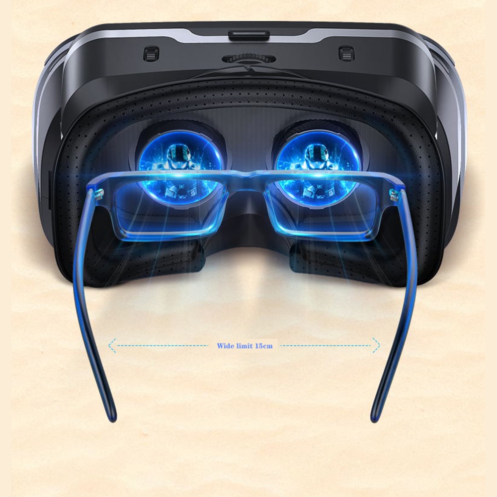 Vr briller blå linse imax kæmpe skærm teater
