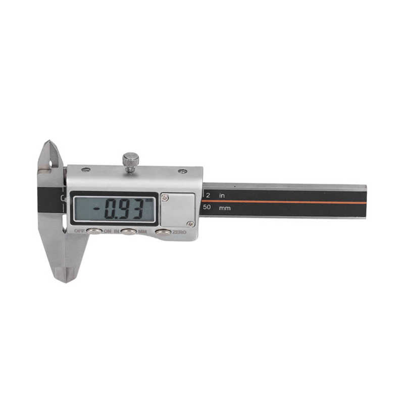 Vernier Caliper 0‑50mm Portable Mini Digital Wear Resistance Rust Industrial Measuring Tool