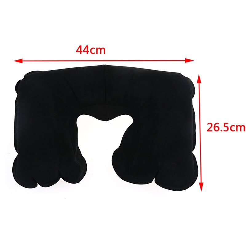 U Shaped Travel Pillow Inflatable Neck Car Head Rest Air Cushion for Travel Office Nap Head Rest Air Cushion Neck Pillow