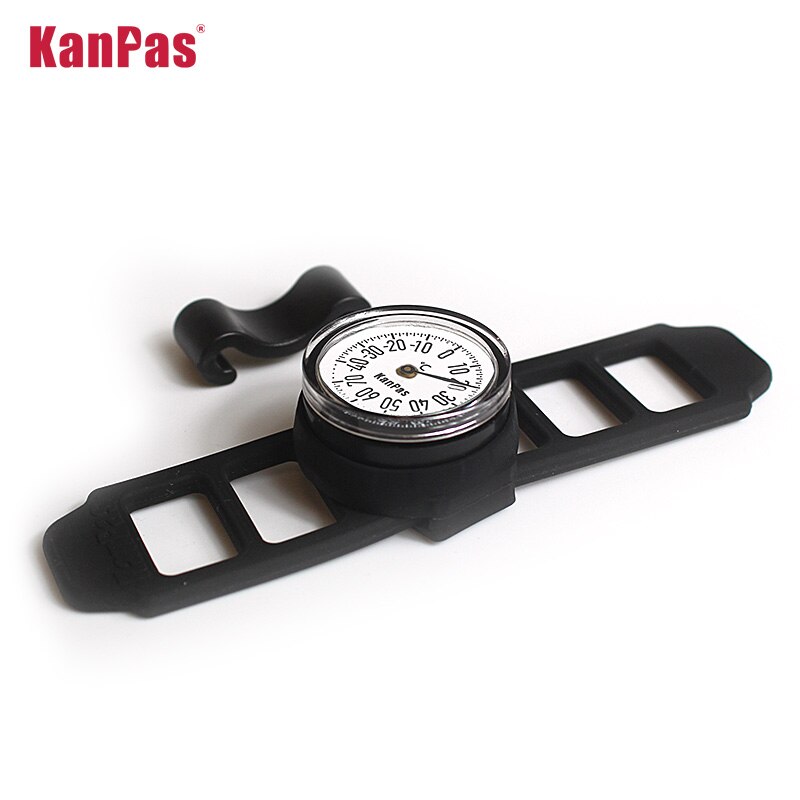 KANPAS Thermometer für Fahrrad, Motorrad, Elektro-Motorrad/Temperaturmesser für Lenker: Grün