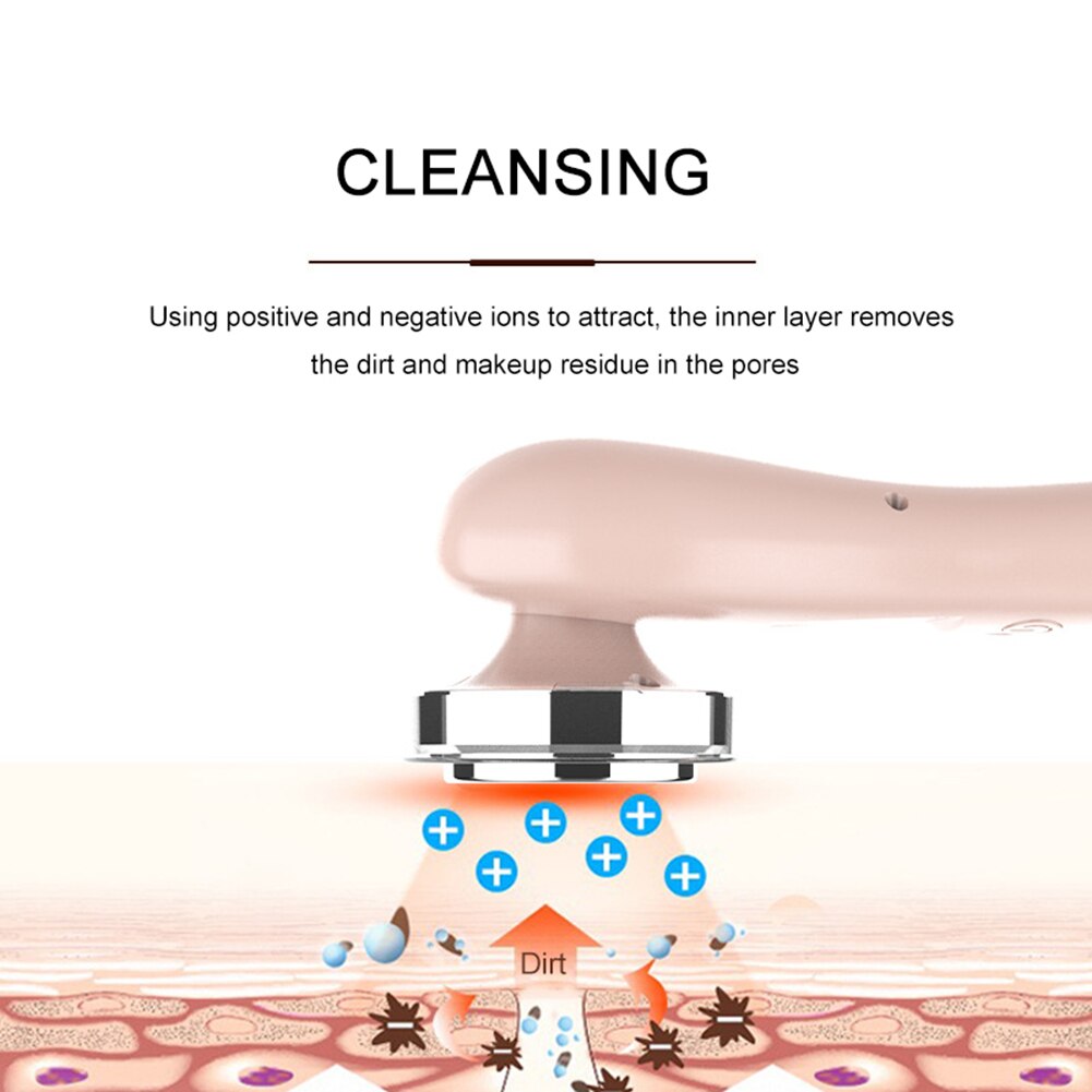 Skin Lifting Tighten Vibration Massage Electroporation RF Radio Face Lifting LED Photon Wrinkles Removal Skin Care Beauty Device