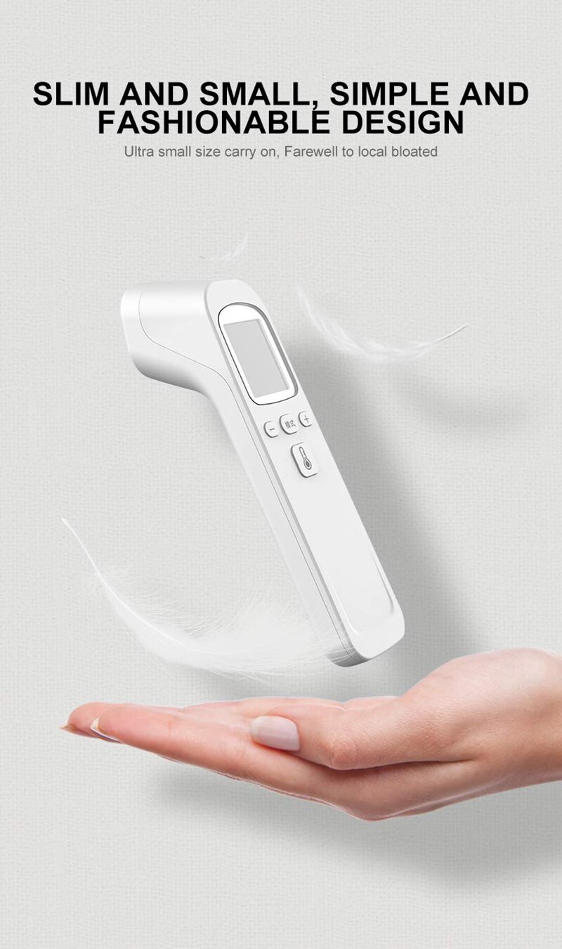 thermometer gun forehead digital thermometer forehead temperature gun alarm lcd digital infrared forehead thermometer gun infrar