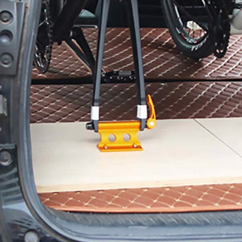 Bike Fork Mount Bicycle Truck Bed Roof Bike Rack Mount Bike Front Wheel Fork Mount for MTB Road Bike