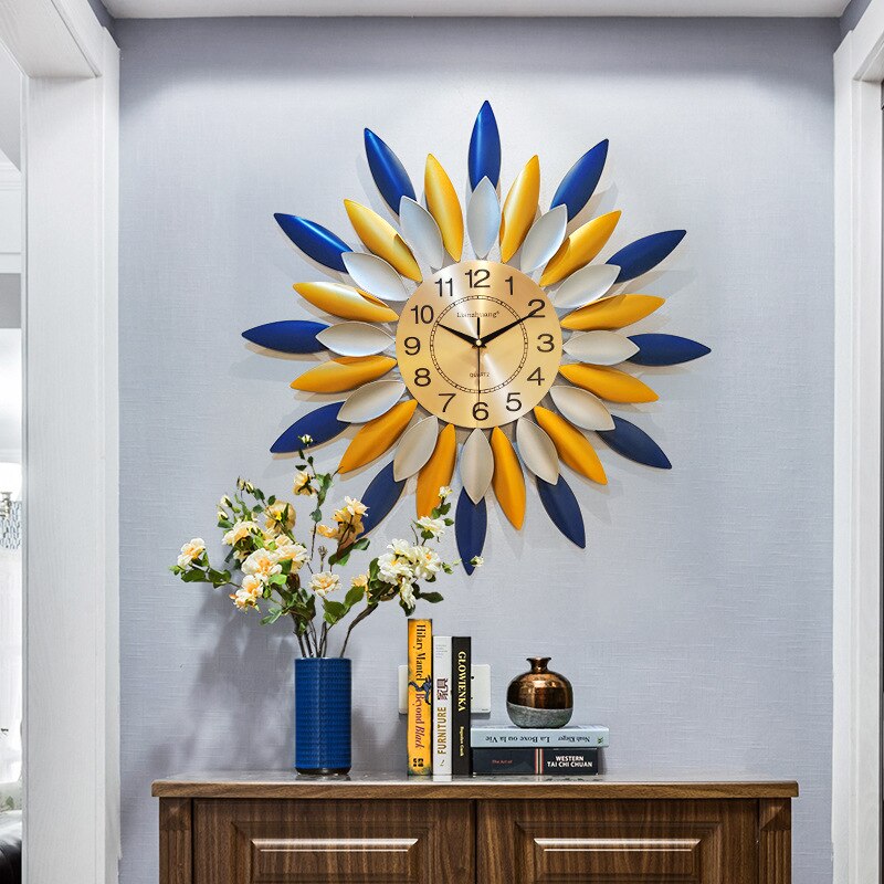 Creatieve Luxe 3D Wandklok Voor Woonkamer Muur Horloge Home Decor Digitale Klok Muur Modern Slaapkamer Stille Muur klokken