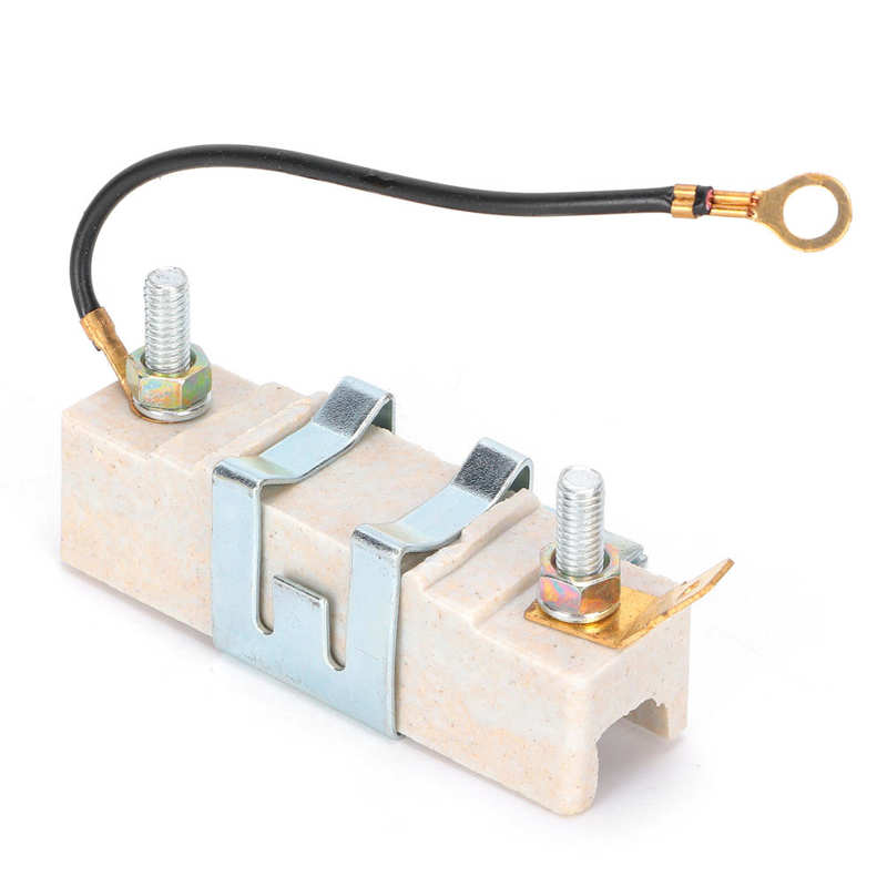 Resistencia de la bobina de encendido, dispositivo de Metal cerámico resistente al desgaste para Resistor de balasto de cerámica de coche clásico de 1,5 Ohm