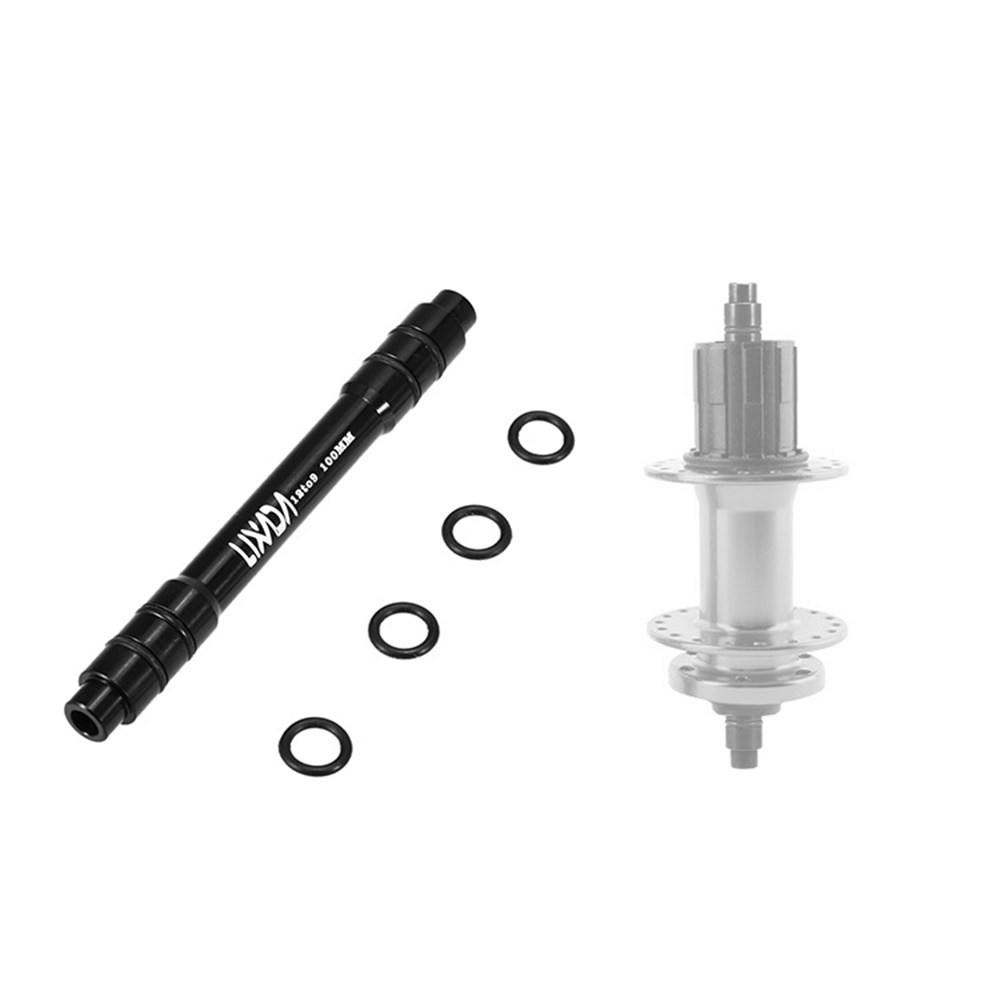 Lixada pyörän napa polkupyörä 12mm to 9mm qr sovitin mtb pyörän läpi akseli napa pikavapautus 142/148mm polkupyörän pyörän napa adapteri