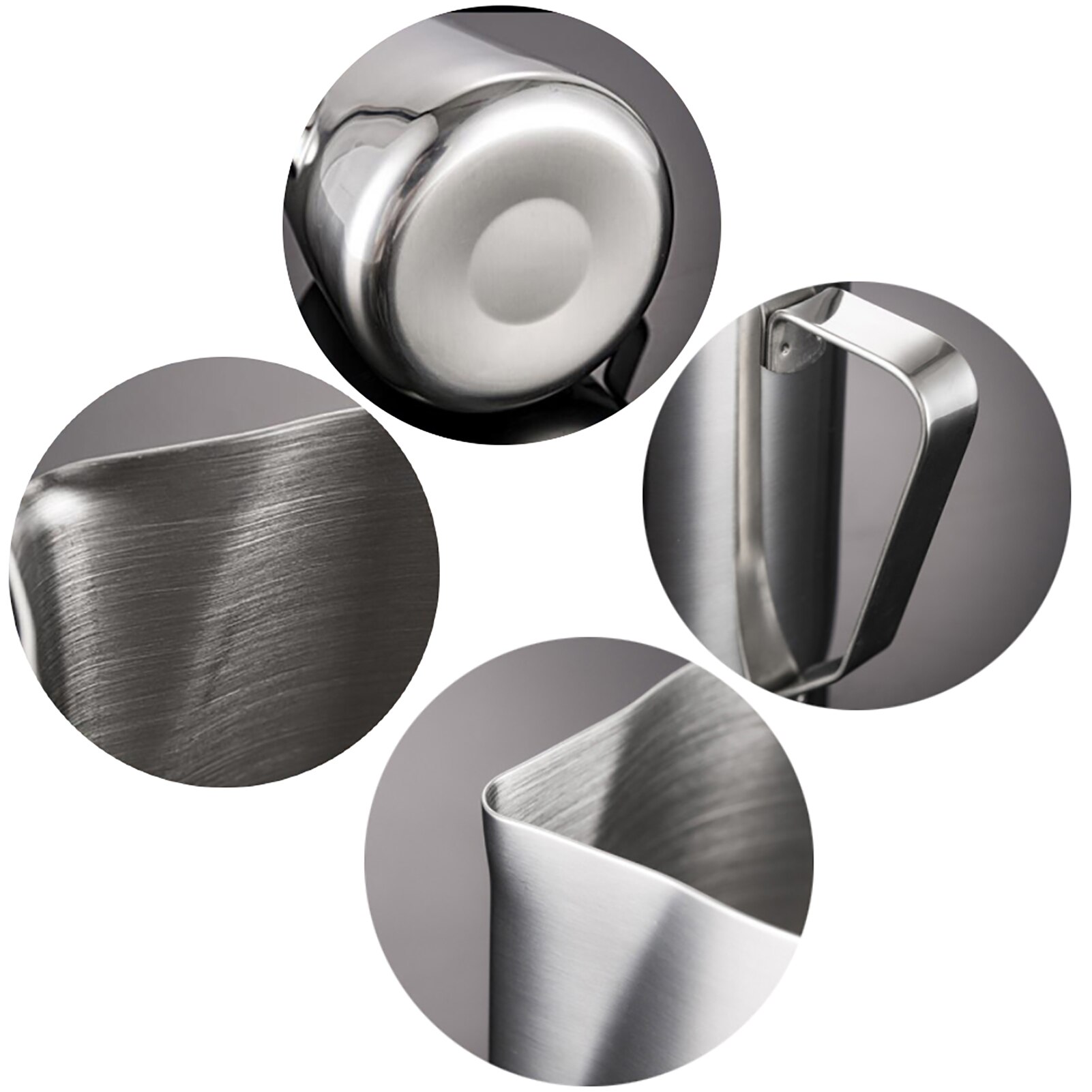 350/600/1000ML Stainless Steel DIY Coffee Jug Milk Frothing Craft Pitcher Cup Jugs