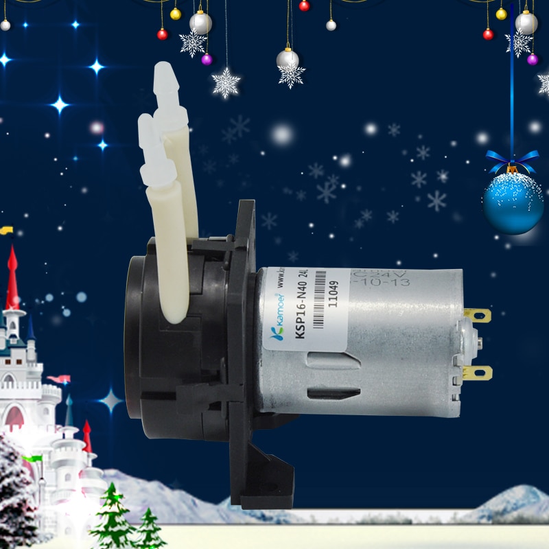 Kamoer KHM Peristaltische Pumpe 12V DC - 500ml/min Hochfluss Dosierpumpe Mit Norprene-Schlauch