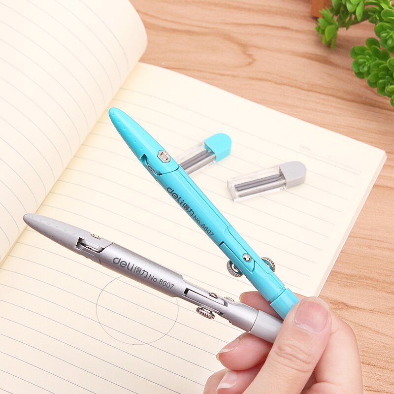 garmażeria 8607 Kompas kolor uczeń Kompas rysunek instrument rysowanie na metalu narzędzie Kompas koło narzędzie robić rysowania Compasso narzędzia robić rysowania