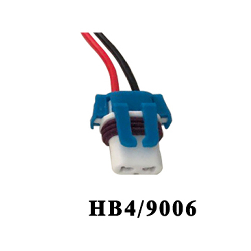 Enchufe de cerámica para H1 / H3/H4 /H7 /H8/H11/HB3 9005/HB4 9006/BA15S/BAU15S/T10/T20, Conector de bombilla led para Cable de lámpara de coche: HB4 9006 Bulb