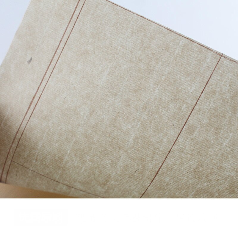 Chinese Rice Paper Official/Seal Script Calligraphy Special Half-Ripe Xuan Paper Chinese Roll Rice Paper with Grid Rijstpapier