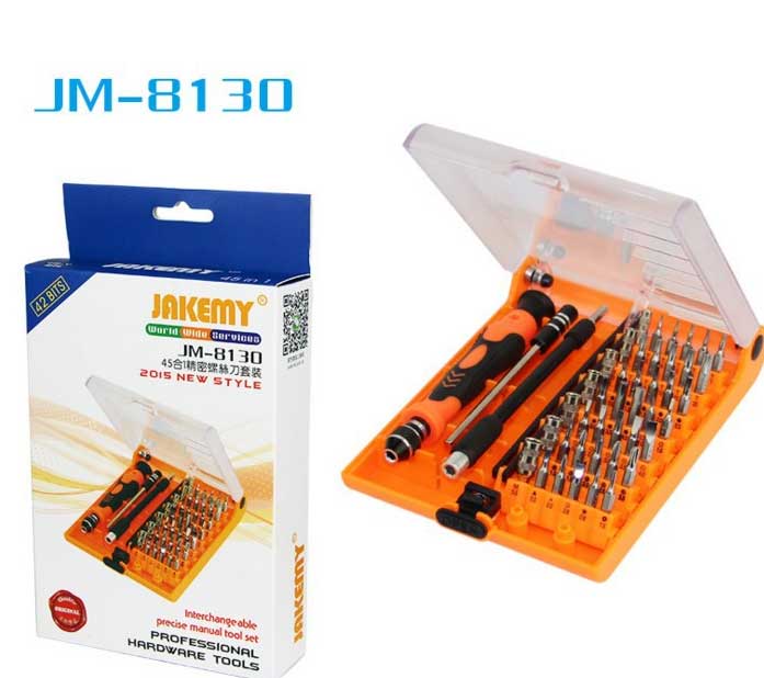 8 sets to choose from Multifunctional precision screwdriver set Household tools kit hand tools set box For mobile phone repair: JM-8130