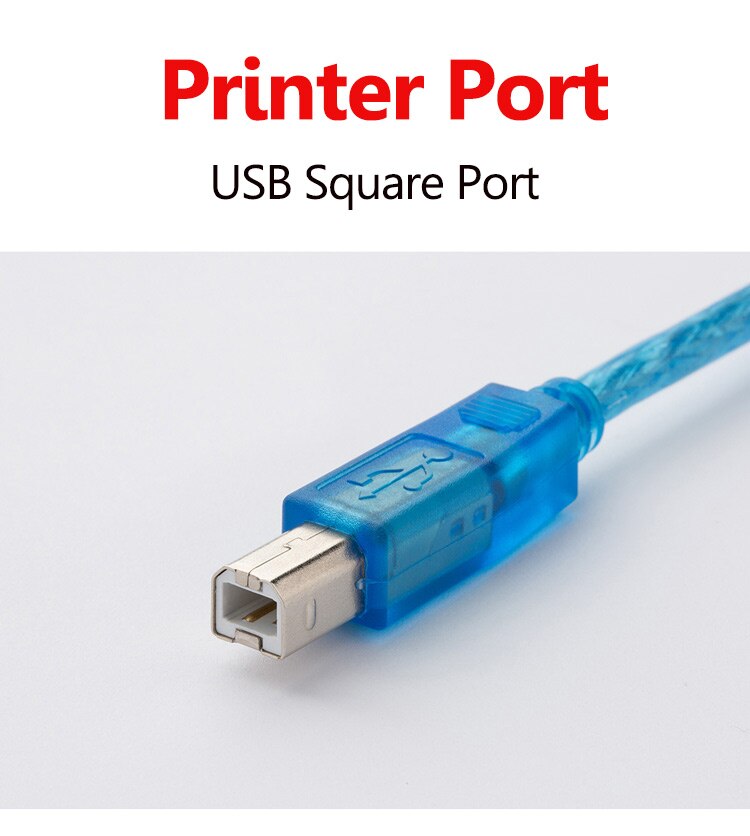Omron plc kabel usb printer kabel firkantet port usb 2.0 kabel omron  cp1h kabel 2m længde
