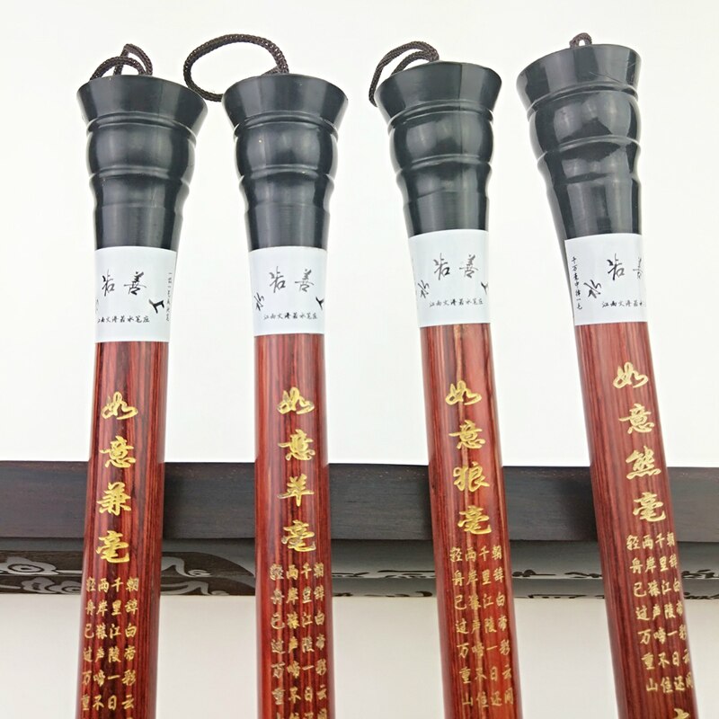 Pinceau de calligraphie chinoise, grand stylo seau à Couplet en forme de trémie, brosse d&#39;écriture traditionnelle chinoise, fournitures de pinceaux de peinture