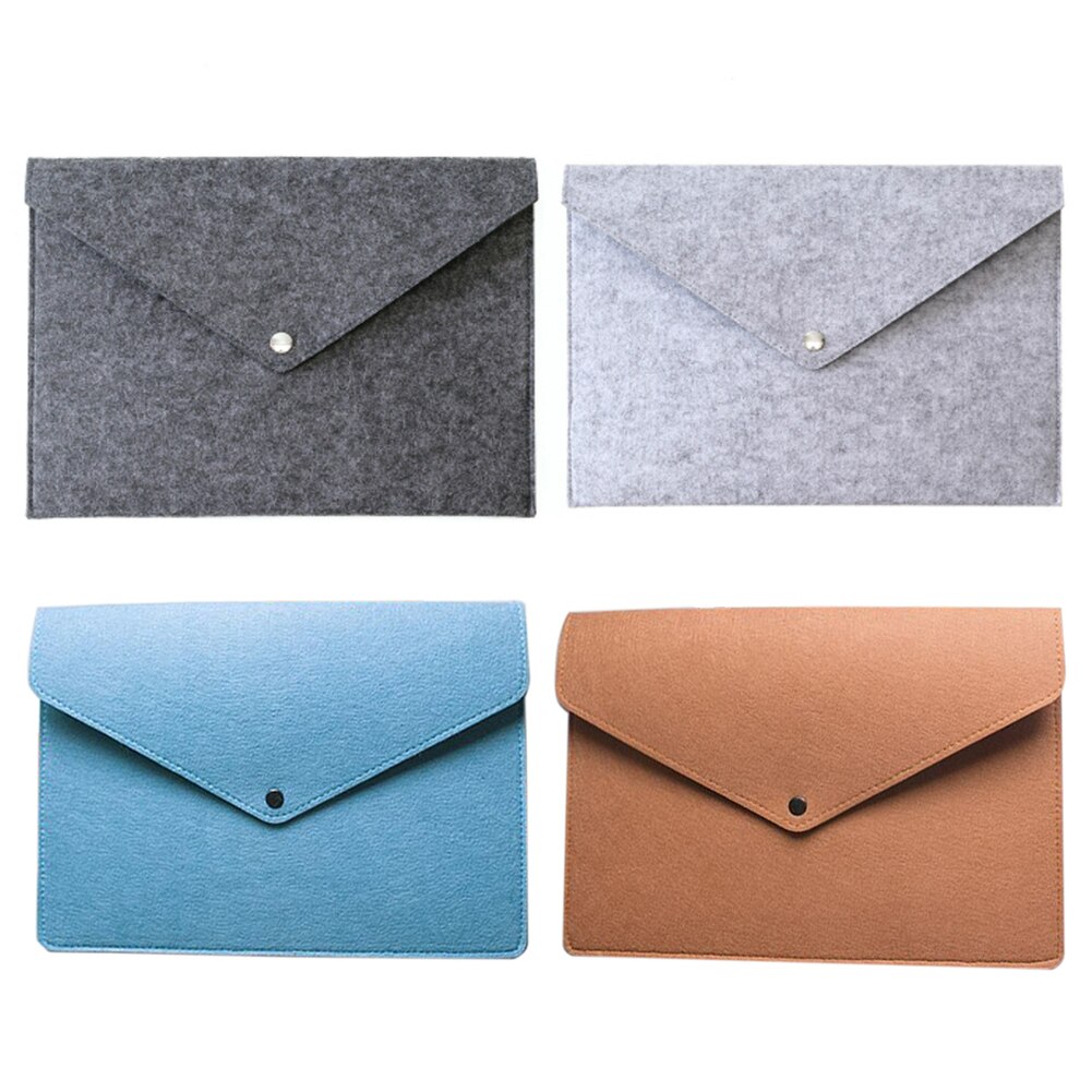 Sac A3 Simple et une couleur pour Documents, portefeuille d&#39;affaires de grande capacité, dossier de fichiers, produits en feutre pour le dépôt de Documents, 1 pièce