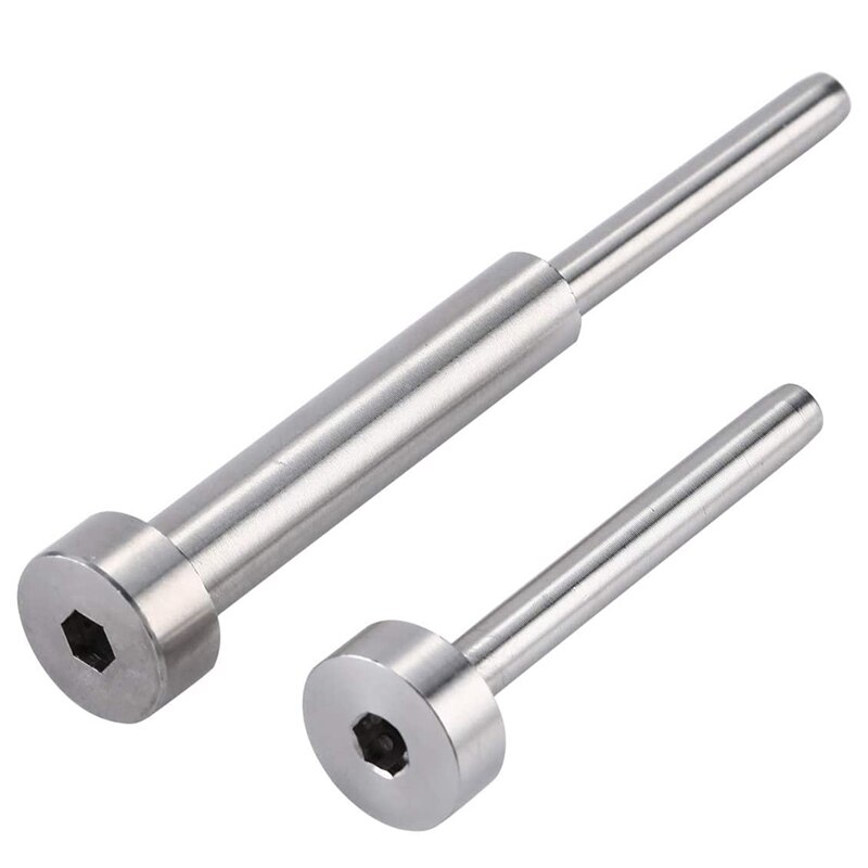 12 Pairs Cable Railing Kit Invisible Stud & Stud Receiver Threaded End Fitting for 1/8inch Cable Deck Railing Deck Stair