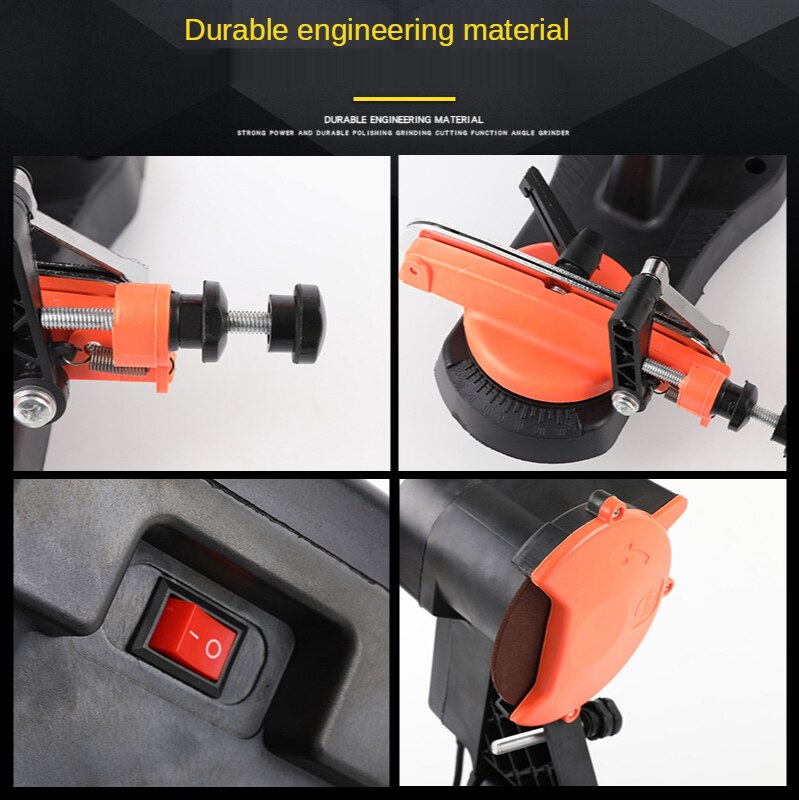 Portable Electric Chainsaw Chain Sharpener Grinder Grinding Machine Garden Tools for Household and Industrial