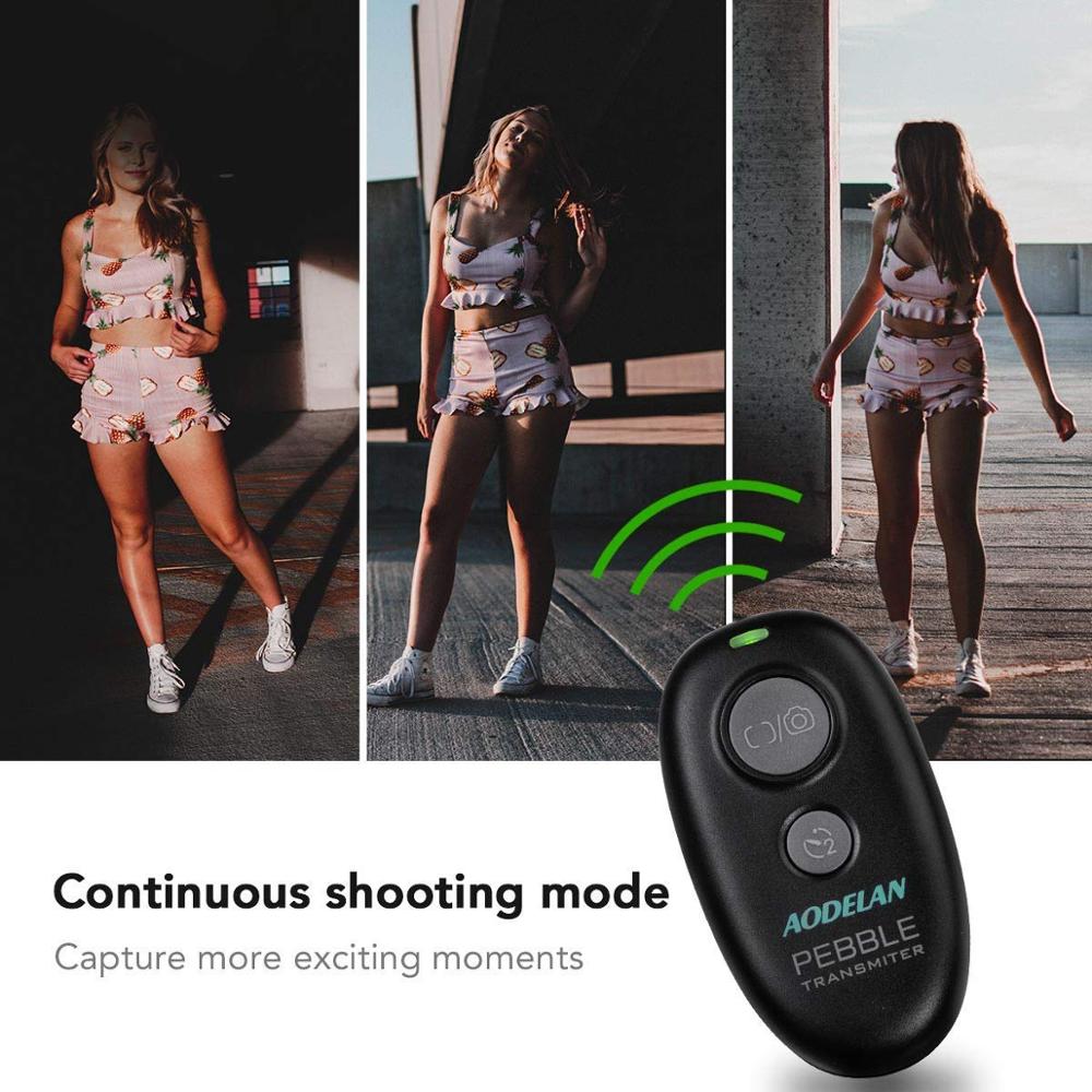 AODELAN Control remoto inalámbrico de la Cámara de liberación del obturador para Sony a5100,a6000,a6300,a5000,a7 II/III,a7,a7R III,a9,RX100 III,RX10M2