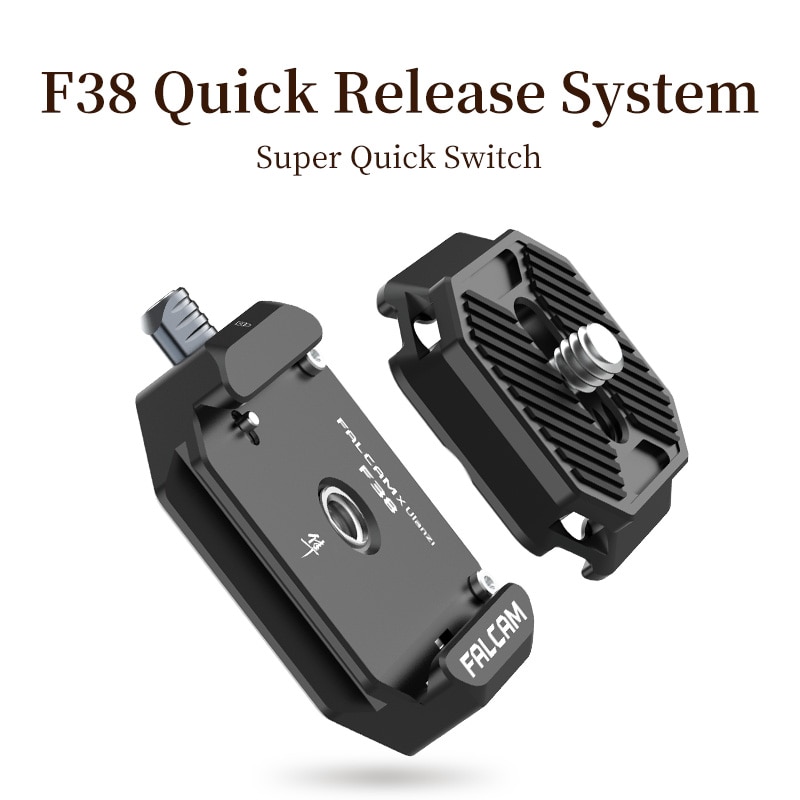 Falcam F38 Quick Release Systeem Voor Dslr Camera Stabilizer Statief Slider Universele Arca Zwitserse Mount Adapter Dslr Rugzak Mount