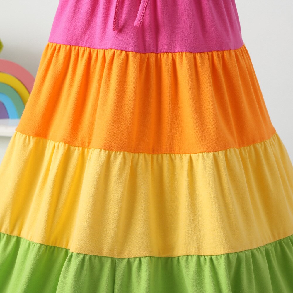 Zoete Ins Baby Meisjes Candy Kleur Ruches Twirly Maxi Rokken Multi Kleur Leuke Kinderen Lente Zomer Herfst Kleren